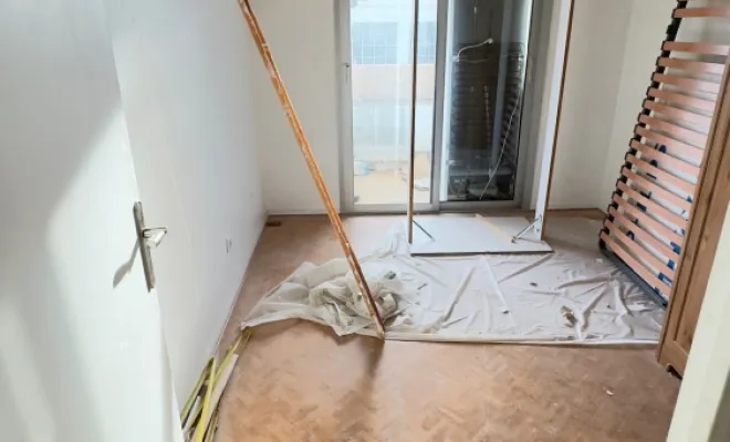 Vitrification parquet avant 