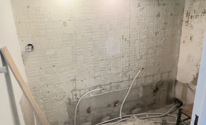 Salle de bain avant