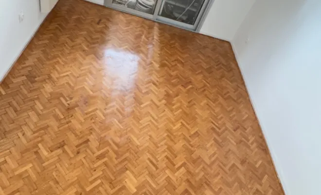 Vitrification parquet après 